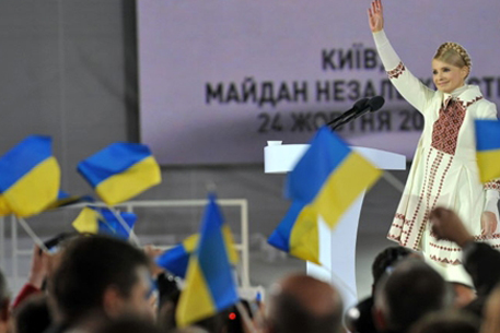 Тимошенко сократила отставание от Януковича 