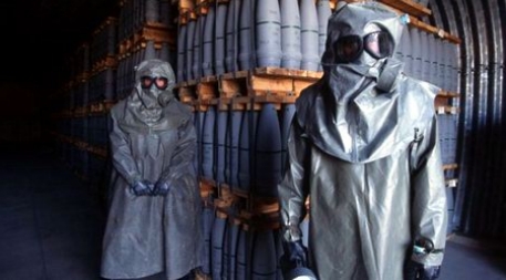 Россия ликвидирует шесть тысяч тонн химического оружия