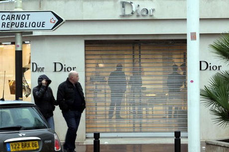 Бутик Dior в Каннах ограбили на полмиллиона евро