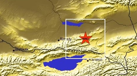 Под Алматы произошло землетрясение магнитудой 3,2