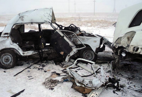 В двух ДТП в Северном Казахстане погибли 8 человек