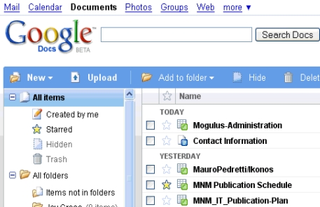 Google обновил онлайновый офисный пакет Google Docs