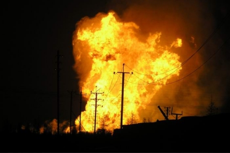 На газопроводе в Якутии прогремел взрыв 