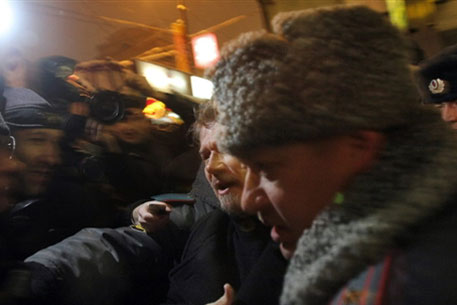 Эдуарда Лимонова задержали на "митинге несогласных"