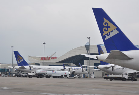 Казахстанские авиакомпании перевезли 3,2 миллиона пассажиров в 2010 году