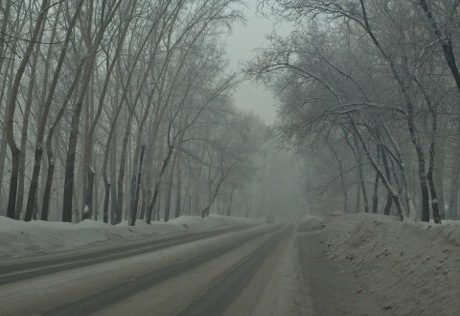 Из-за морозов в четырех областях Казахстана закрыты дороги 