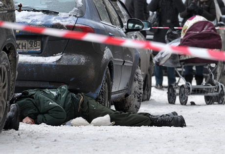 Эксперты составили фотороботы предполагаемых убийц инкассаторов в Петербурге