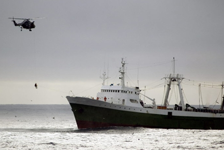 У берегов Норвегии задержали российский траулер за незаконный лов рыбы