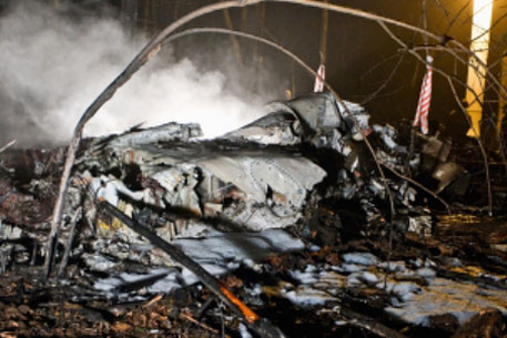 Обнаружили второй "черный ящик" разбившегося под Минском самолета