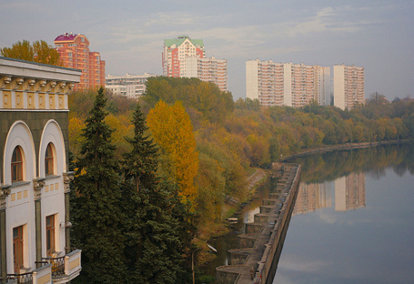 Голову неизвестного в целлофановом пакете поймали в Москве-реке