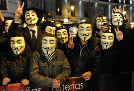 Итальянская полиция вычислила хакеров Anonymous