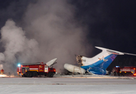 Все пассажиры сгоревшего Ту-154 покинули Сургут