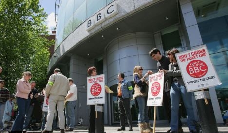 Журналисты BBC объявили 24-часовую забастовку