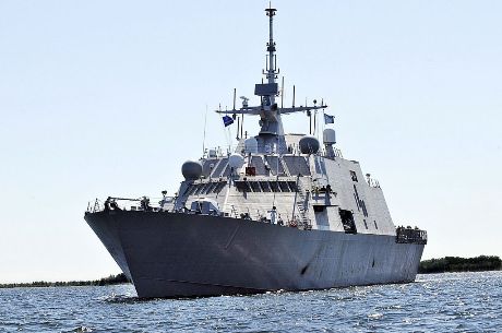 Третий боевой корабль поколения Fort Worth спущен в водах США
