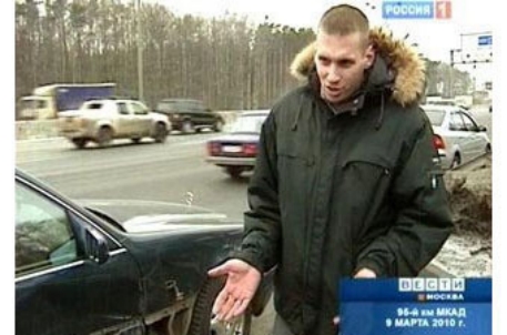 ГИБДД отремонтировала автомобиль участника "живого щита"