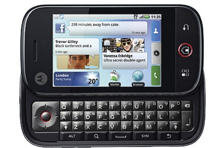 Motorola выпустила первый смартфон на базе Android