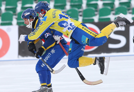 Казахстан проиграл сборной Швеции в мачте за третье место на ЧМ по бенди