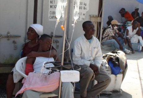 Эпидемия холеры дошла до столицы Гаити