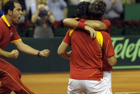 Сборная Испании по теннису выиграла Кубок Дэвиса