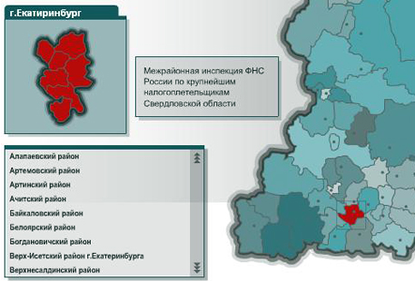 Столицу Урала на сайте налоговой инспекции написали Екатиринбург