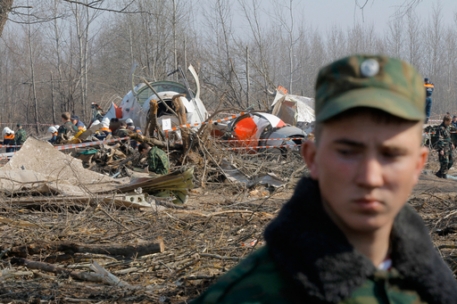 Опознали 74 тела погибших при крушении Ту-154 под Смоленском