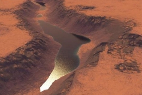 На поверхности Марса обнаружили следы высохшего озера