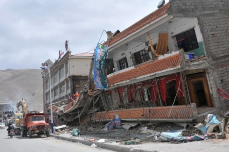 В Китае произошло землетрясение магнитудой 5,3 балла
