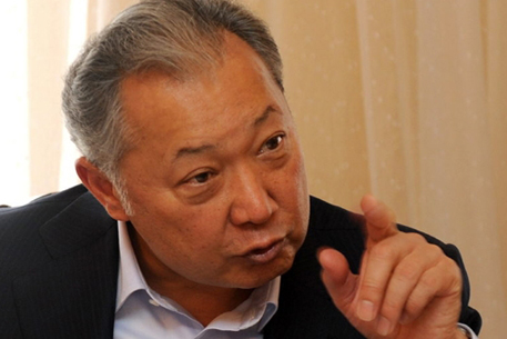 Бакиев провел переговоры с временным правительством Киргизии