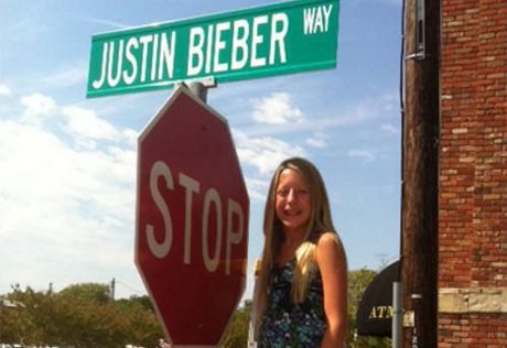 В Техасе появилась улица  в честь Джастина Бибера