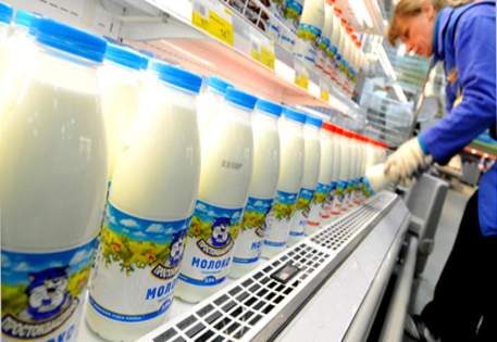 Белорусское молоко вновь запрещено в России