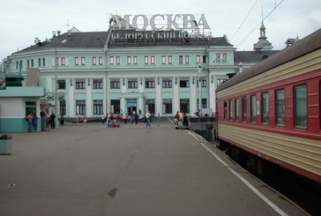 В Москве загорелось багажное отделение Белорусского вокзала