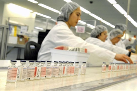 Китай до 2010 года изготовит 65 миллионов вакцин от А/H1N1 