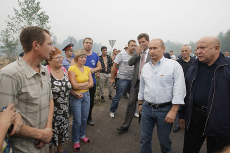 В России глава района подал в отставку из-за сгоревшей деревни
