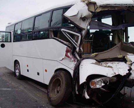 Аварию в Саратовской области спровоцировал водитель автобуса