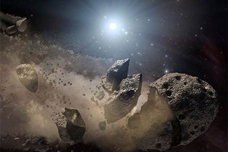 Астрономы обнаружили воду на астероиде 24 Фемида
