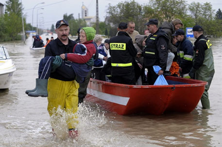 Варшава приготовилась к эвакуации на случай потопа