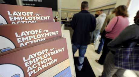 Безработица в США остается на высоком уровне