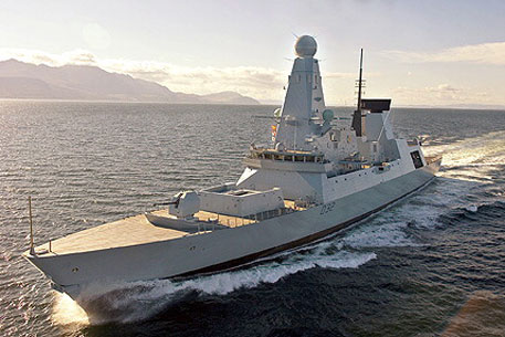 Великобритания начала строить военный корабль будущего
