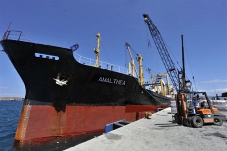 Ливийское судно с грузом для Газы зашло в египетский порт