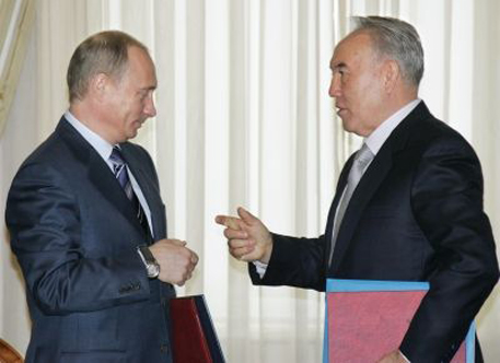 Владимир Путин с рабочим визитом прибыл в Астану