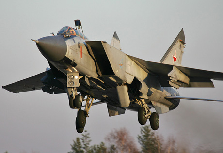 Министерство обороны РФ приостановило полеты МиГ-31