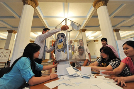 Оглашены официальные данные по референдуму в Киргизии
