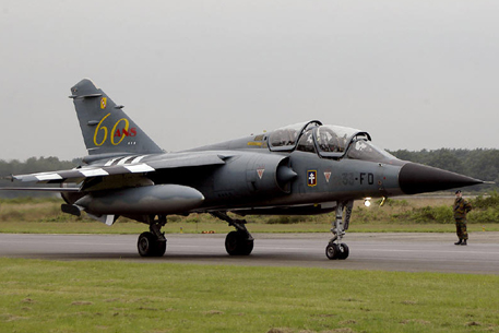 Истребитель Mirage F1 разбился во Франции 
