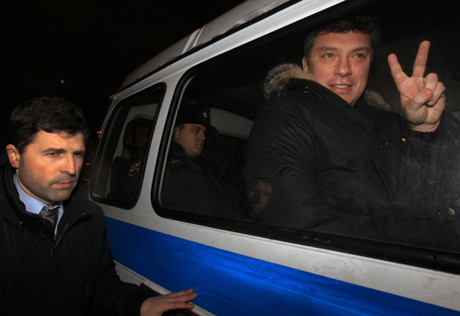Немцова увезли из СИЗО на милицейской машине