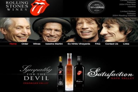 The Rolling Stones презентовали собственную марку вина Forty Licks