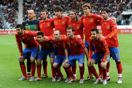 Футболисты сборной Испании прилетели в ЮАР