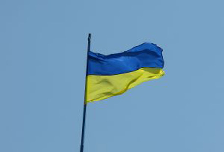 Украинцы развернули флаг страны длиной 9,5 километра