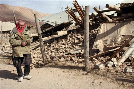 При землетрясении в Киргизии пострадали около 400 зданий
