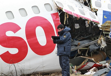 Один из двигателей аварийного Ту-154 работал вплоть до посадки