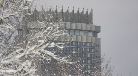 Высота выпавшего за сутки снега в Алматы составила 36 сантиметров